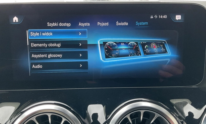 Mercedes-Benz EQA cena 271000 przebieg: 6730, rok produkcji 2023 z Reszel małe 667